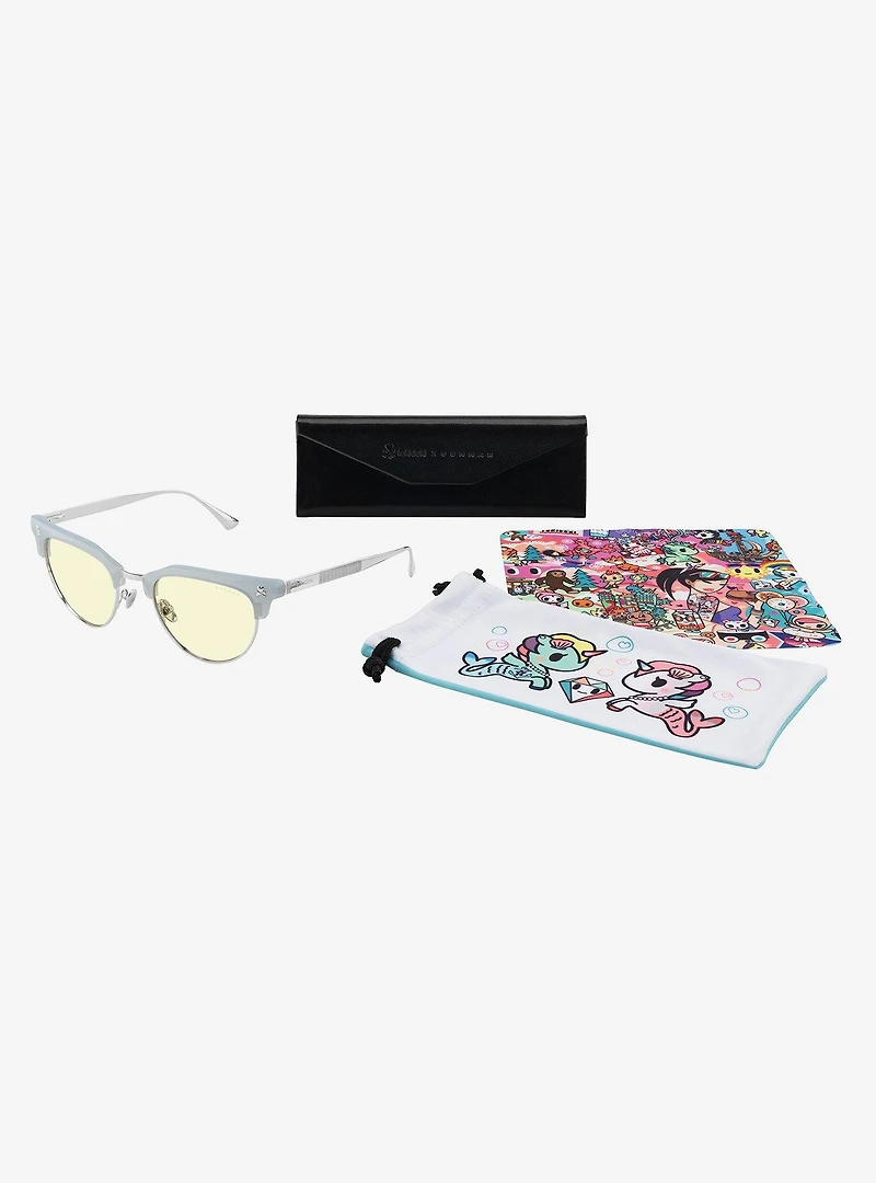 GUNNAR x tokidoki California Dreamin' Amber Tint Blue Light Glasses