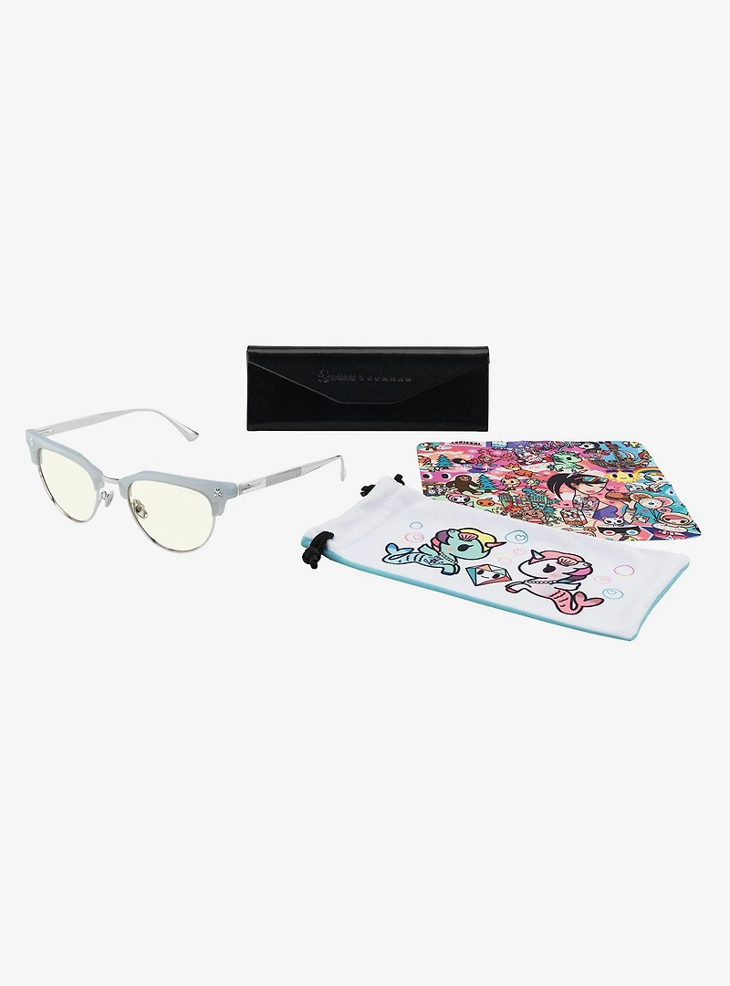 GUNNAR x tokidoki California Dreamin' Clear Tint Blue Light Glasses