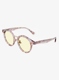 GUNNAR x tokidoki Flower Power Amber Tint Blue Light Glasses