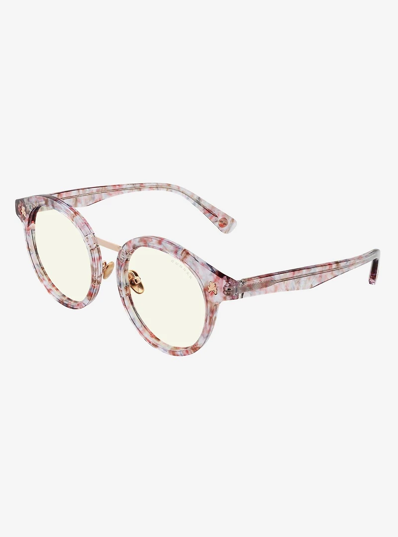 GUNNAR x tokidoki Flower Power Clear Tint Blue Light Glasses