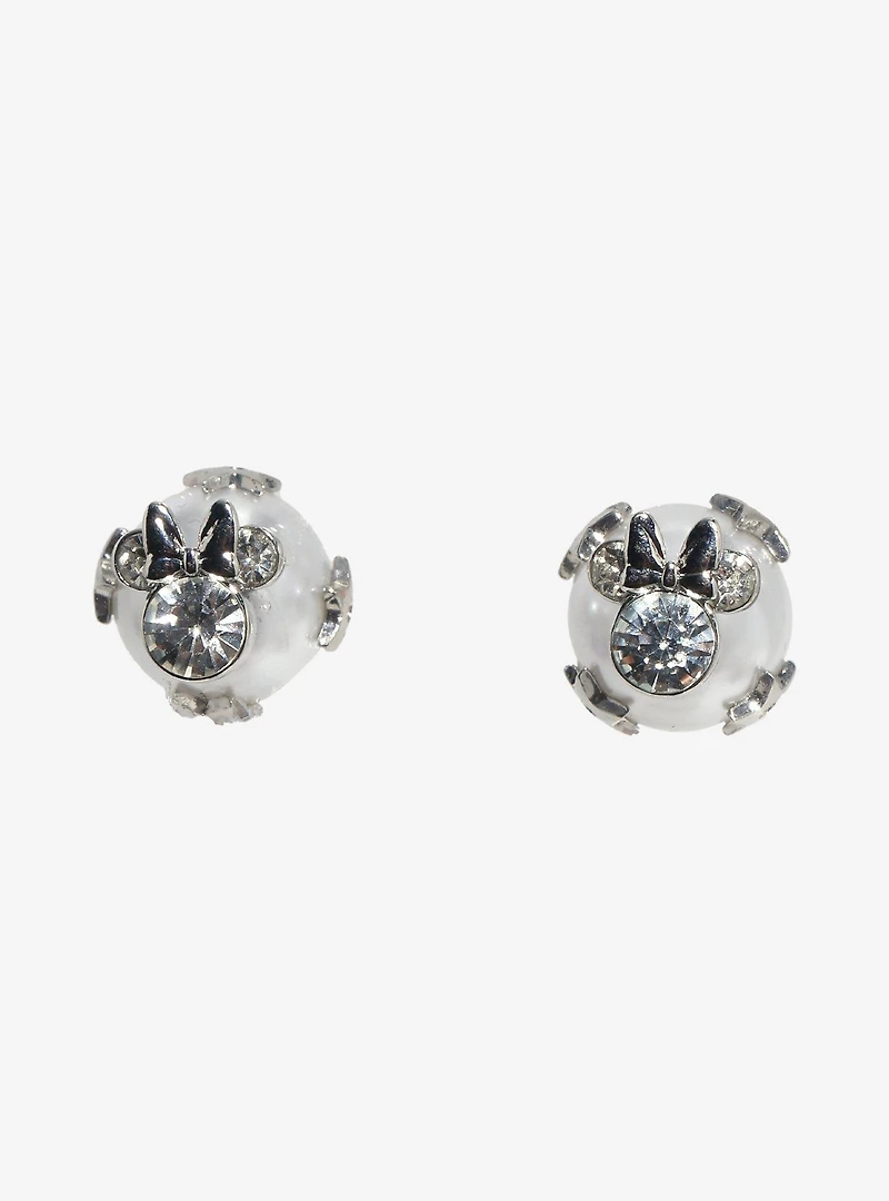 Our Universe Disney Minnie Mouse Pearl Earrings