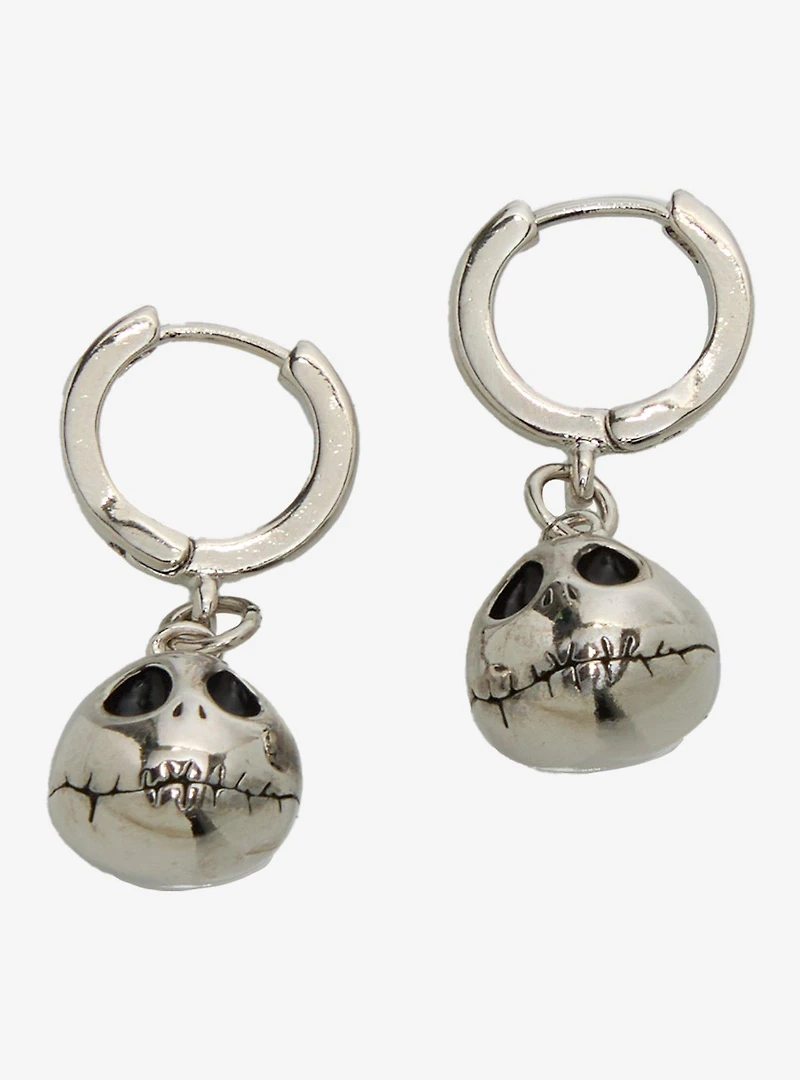 Our Universe Disney The Nightmare Before Christmas Jack Skellington Huggie Hoop Earrings - BoxLunch Exclusive