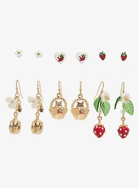 Our Universe Disney Winnie the Pooh Strawberry Earring Set - BoxLunch Exclusive