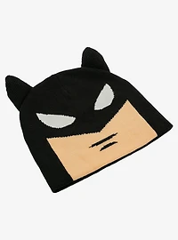 DC Comics Batman The Animated Series Face Acrylic Knit Beanie With Ears