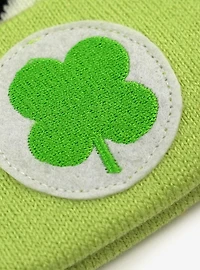 Care Bears Good Luck Bear Face Acrylic Knit Beanie With Ears