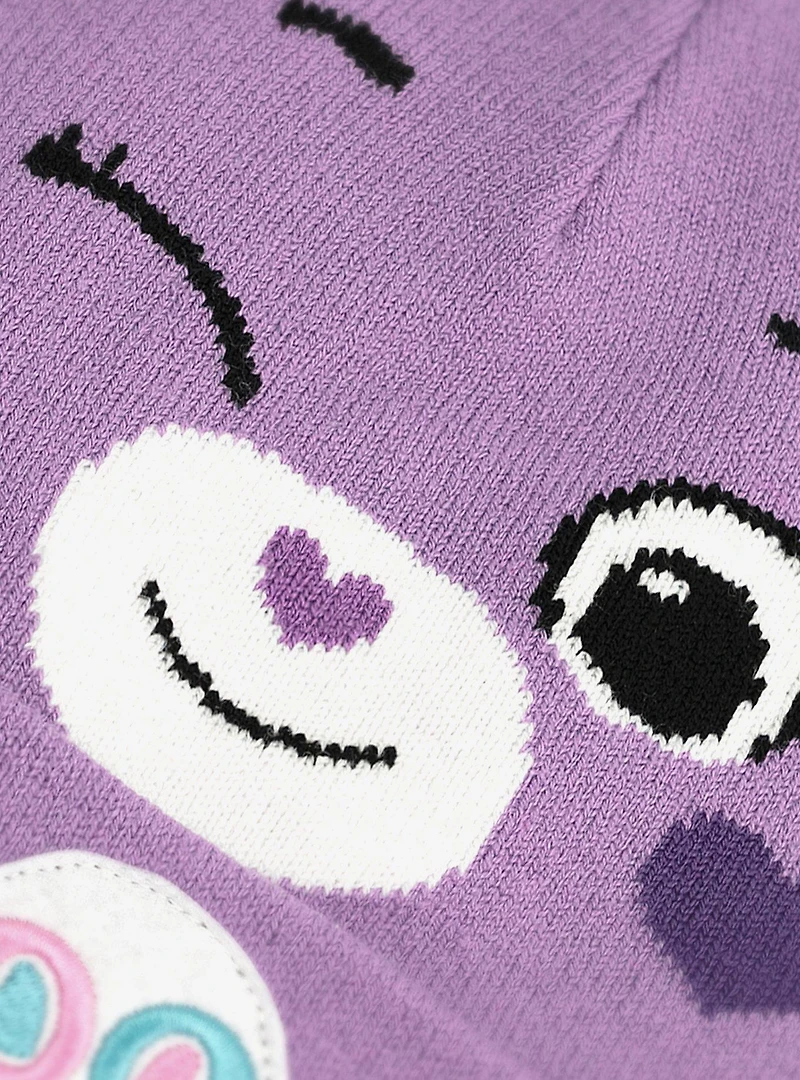 Care Bears Share Bear Face Acrylic Knit Beanie With Ears