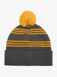 Yellowstone Knit Acrylic Knit Beanie With Pom