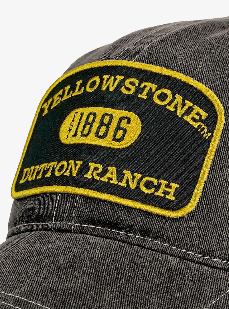 Yellowstone Pill Arc Vintage Cotton Twill Trucker Cap