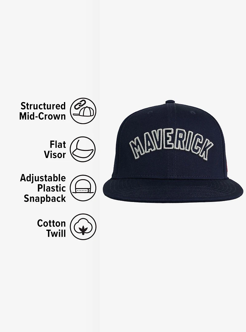 Top Gun Maverick Arc Flat Brim Ball Cap