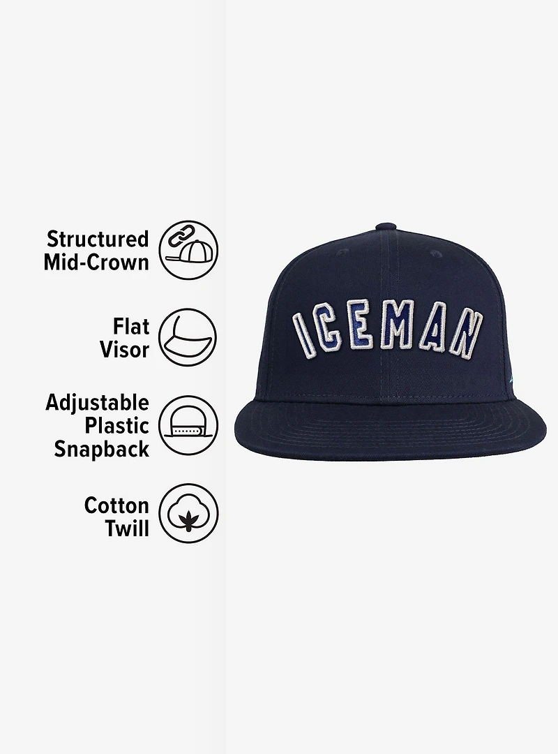 DC Comics Superman Iceman Arc Flat Brim Ball Cap