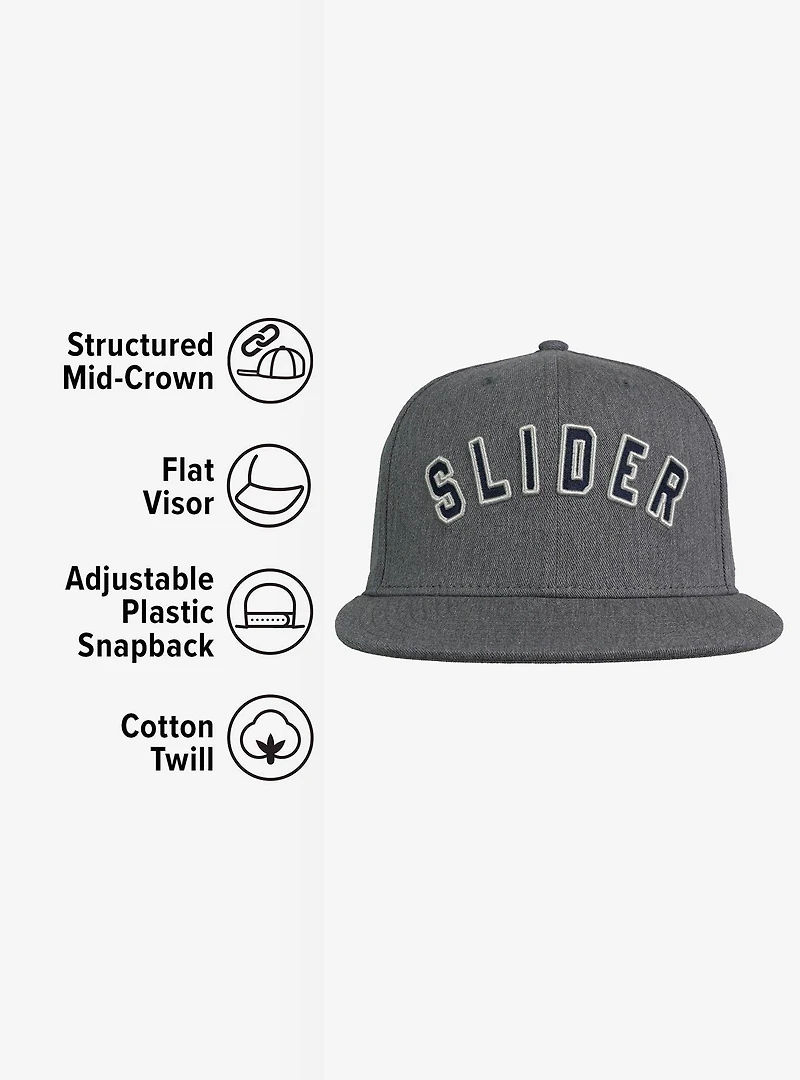 Top Gun Slider Arc Flat Brim Ball Cap