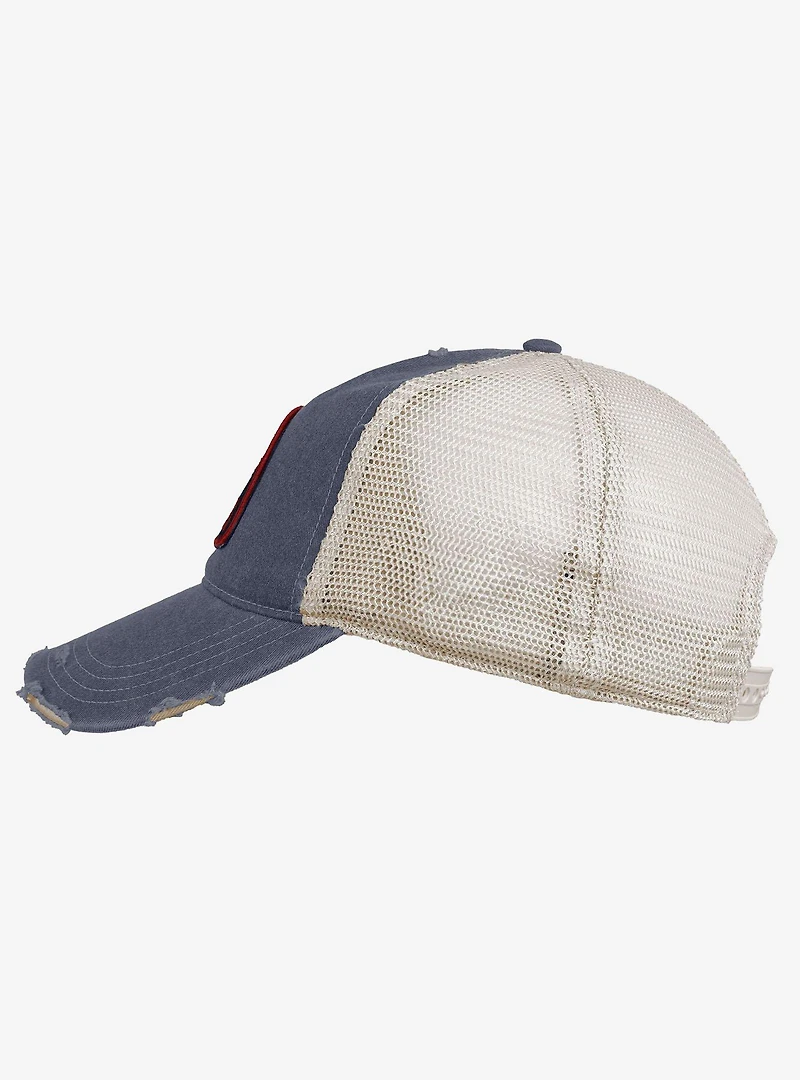 DC Comics Superman Pill Arc Vintage Cotton Twill Trucker Cap