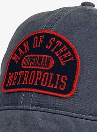 DC Comics Superman Pill Arc Vintage Cotton Twill Trucker Cap