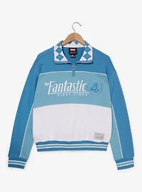 Marvel The Fantastic Four: First Steps Women's Quarter Zip Crewneck - BoxLunch Exclusive