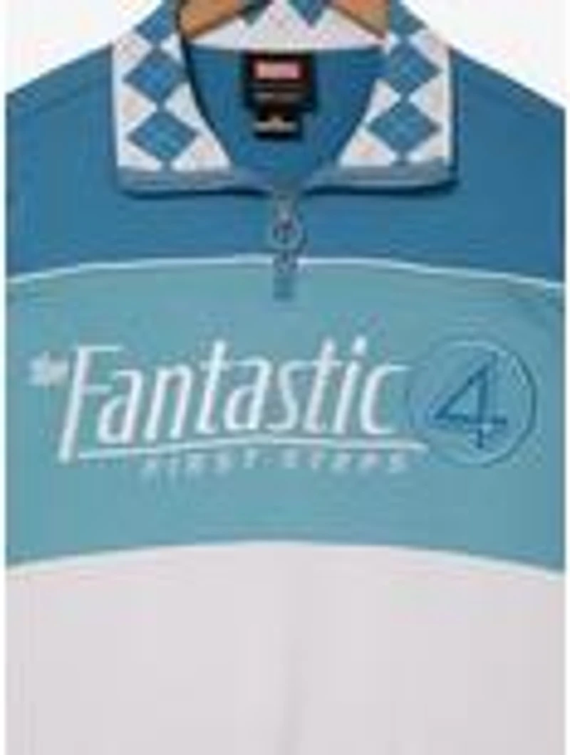 Marvel The Fantastic Four: First Steps Women's Quarter Zip Crewneck - BoxLunch Exclusive