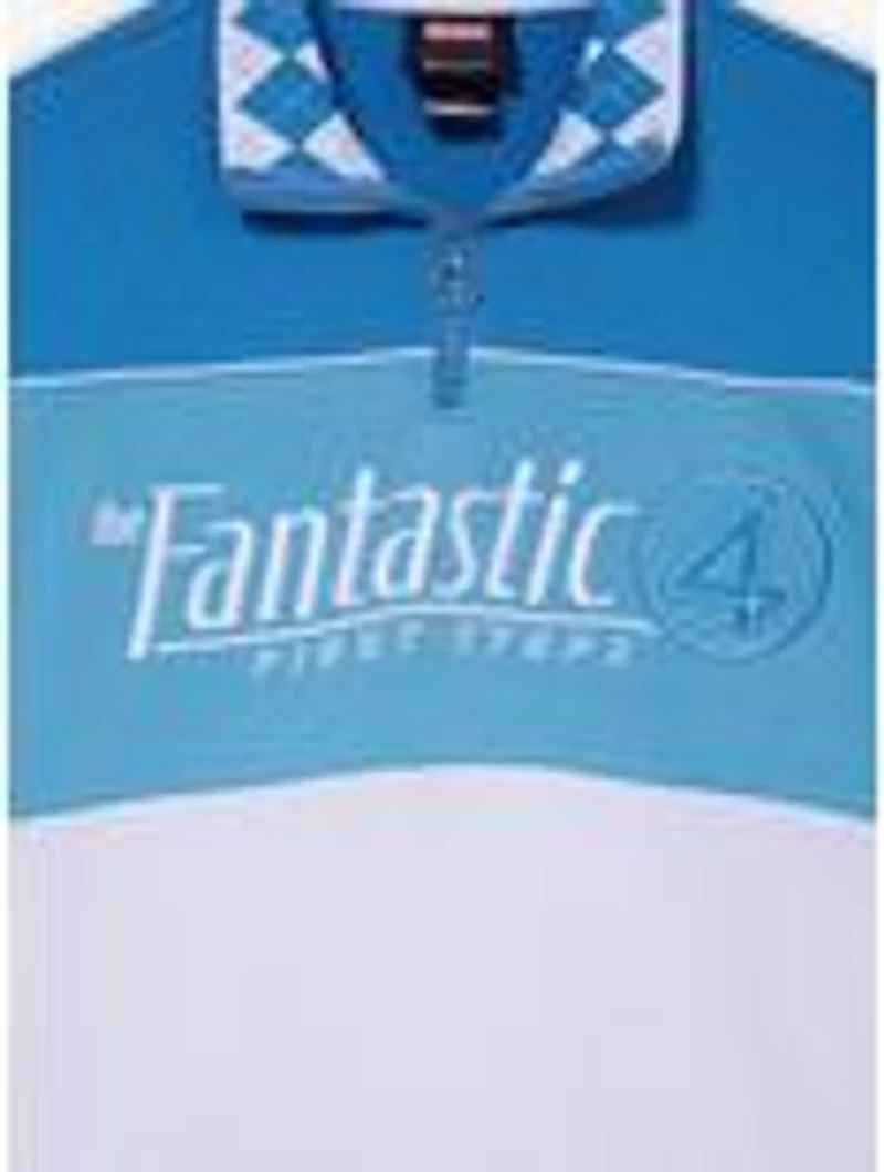 Marvel The Fantastic Four: First Steps Women's Plus Quarter Zip Crewneck - BoxLunch Exclusive