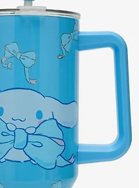 Sanrio Cinnamoroll Bow Charm Straw Tumbler With Handle — BoxLunch Exclusive