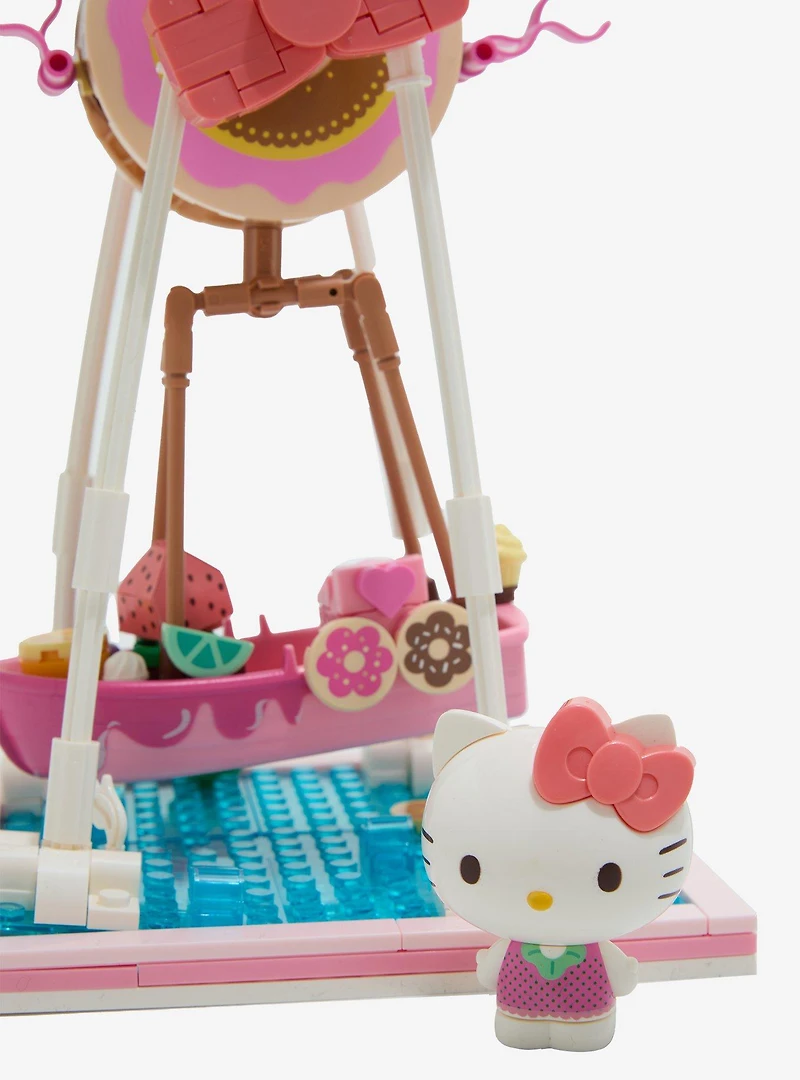 Hamee Sanrio Hello Kitty and Friends Summer Wunderland Hello Kitty Donut Ship Build Set