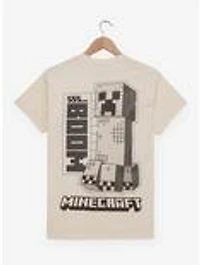 Minecraft Creeper Tonal Portrait T-Shirt - BoxLunch Exclusive
