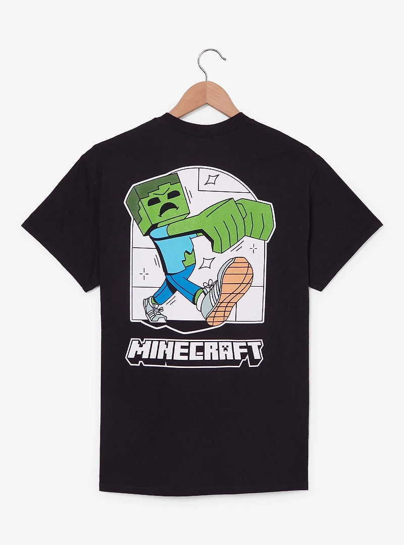 Minecraft Zombie Portrait T-Shirt - BoxLunch Exclusive