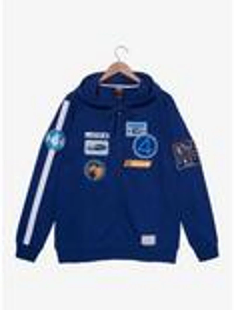 Marvel The Fantastic Four: First Steps Icon Patches Hoodie - BoxLunch Exclusive