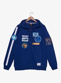 Marvel The Fantastic Four: First Steps Icon Patches Hoodie - BoxLunch Exclusive
