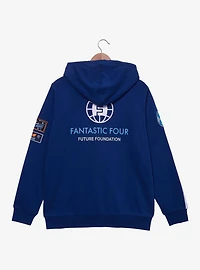 Marvel The Fantastic Four: First Steps Icon Patches Hoodie - BoxLunch Exclusive