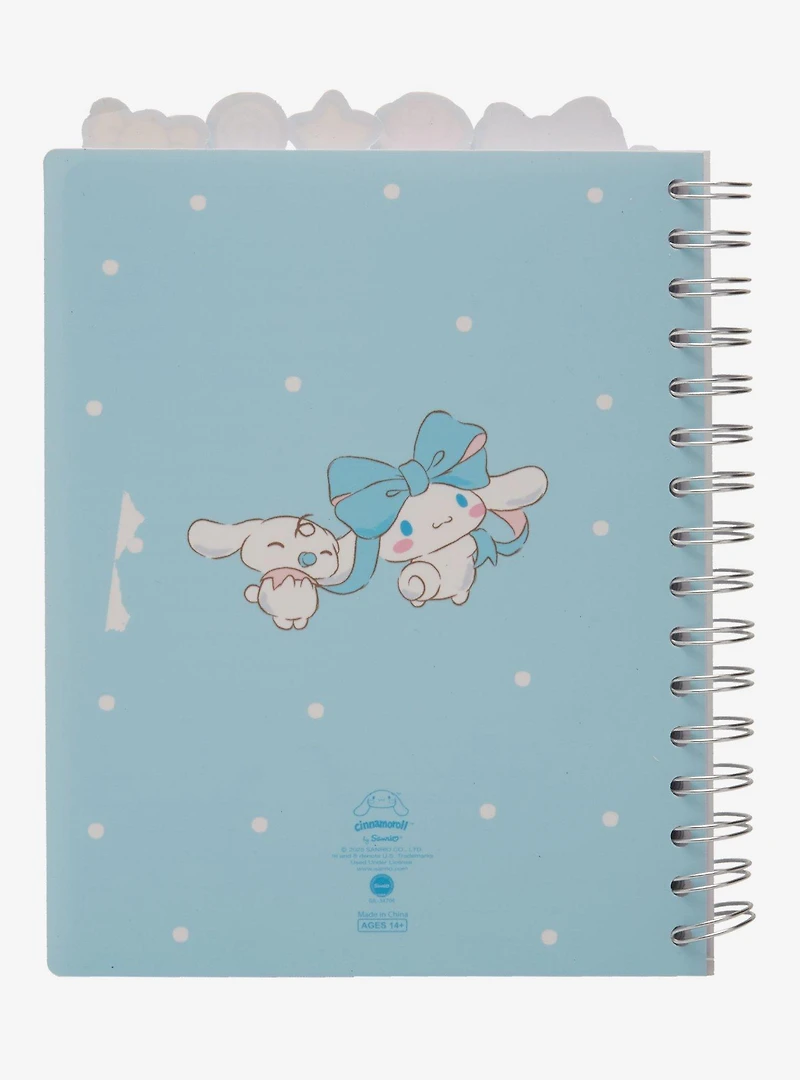 Sanrio Cinnamoroll Blue Bow Figural Tab Journal - BoxLunch Exclusive