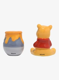 Disney Winnie the Pooh Honey Pot & Pooh Bear Figural Salt & Pepper Shaker Set
