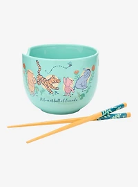 Disney Winnie the Pooh Classic Floral Ramen Set