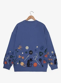 Coraline Icons Embroidered Crewneck - BoxLunch Exclusive