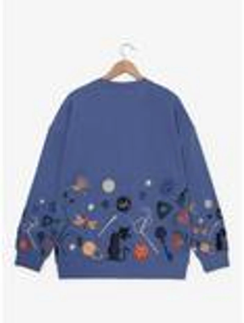 Coraline Icons Embroidered Crewneck - BoxLunch Exclusive