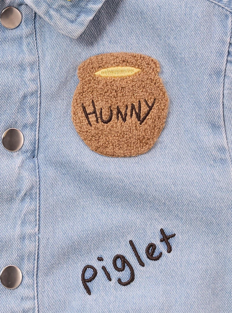 Disney Winnie the Pooh Signatures Denim Toddler Jacket — BoxLunch Exclusive