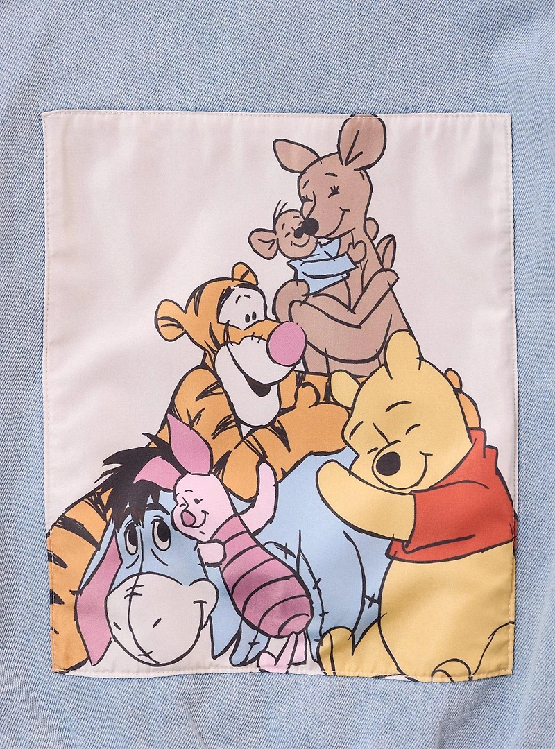 Disney Winnie the Pooh Signatures Denim Toddler Jacket — BoxLunch Exclusive
