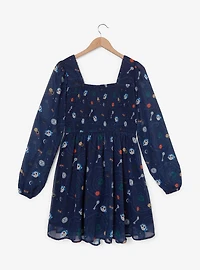 Coraline Icons Chiffon Dress — BoxLunch Exclusive