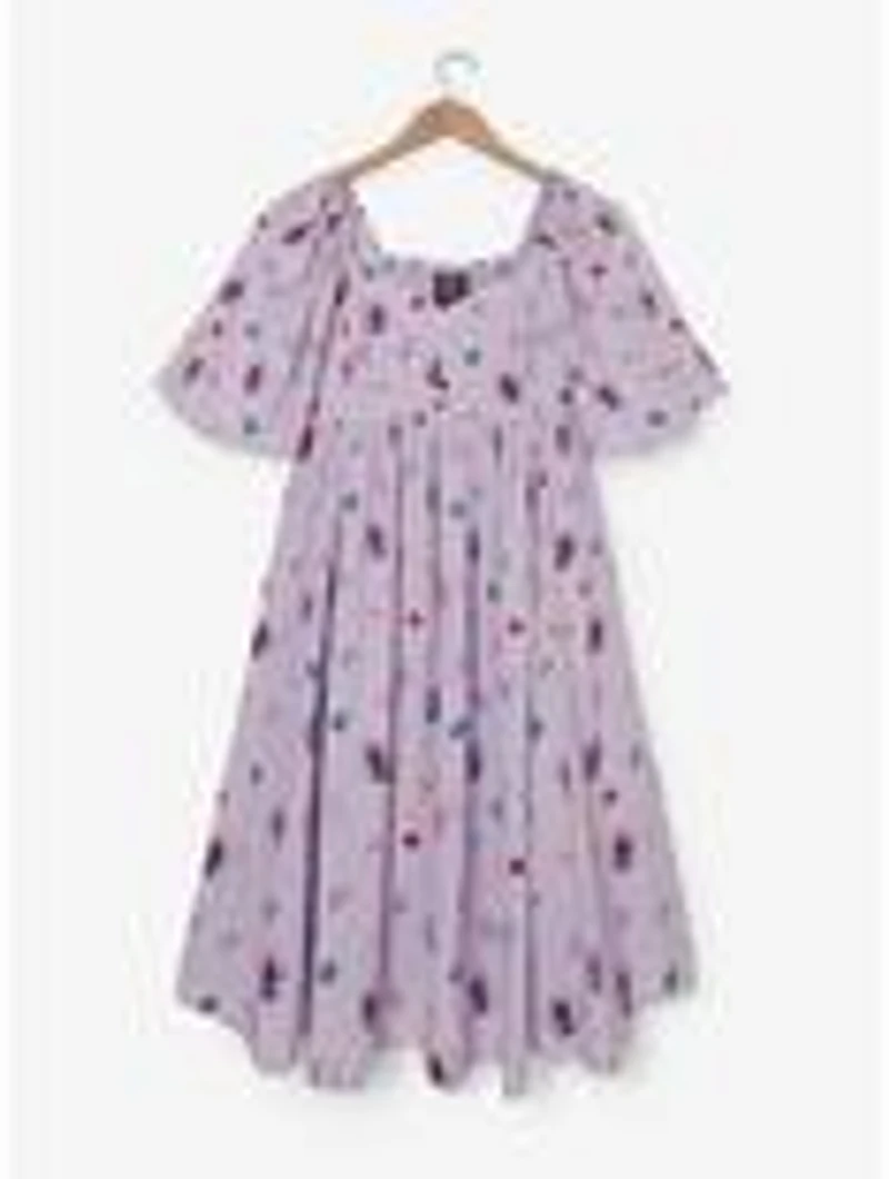 Studio Ghibli® Kiki's Delivery Service Floral Allover Print Plus Smock Dress - BoxLunch Exclusive