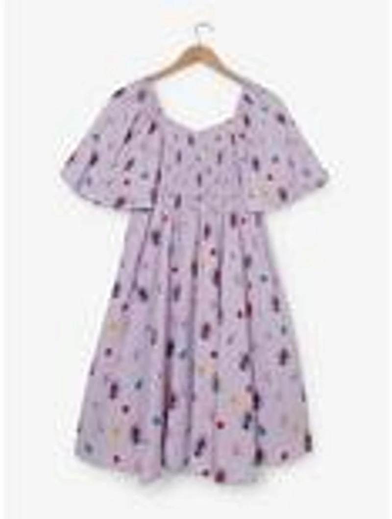 Studio Ghibli® Kiki's Delivery Service Floral Allover Print Plus Smock Dress - BoxLunch Exclusive