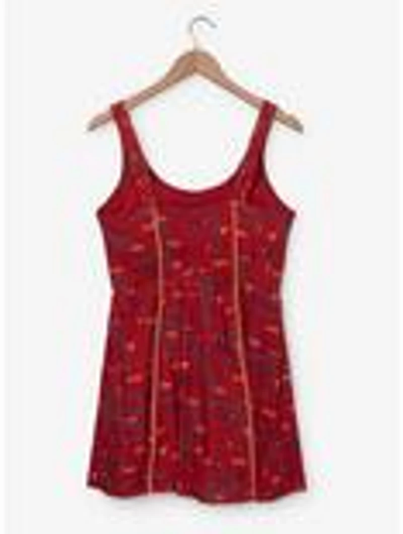 Disney Pixar Cars Lightning McQueen Icons Allover Print Active Dress - BoxLunch Exclusive