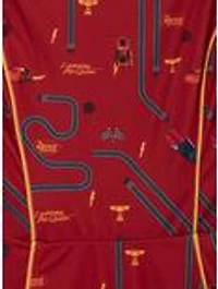 Disney Pixar Cars Lightning McQueen Icons Allover Print Plus Active Dress - BoxLunch Exclusive