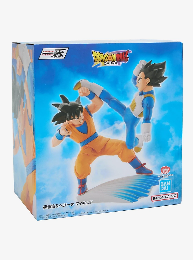 Bandai Spirits Dragon Ball Daima Masterlise Plus Ichibansho Goku vs. Vegeta Figure