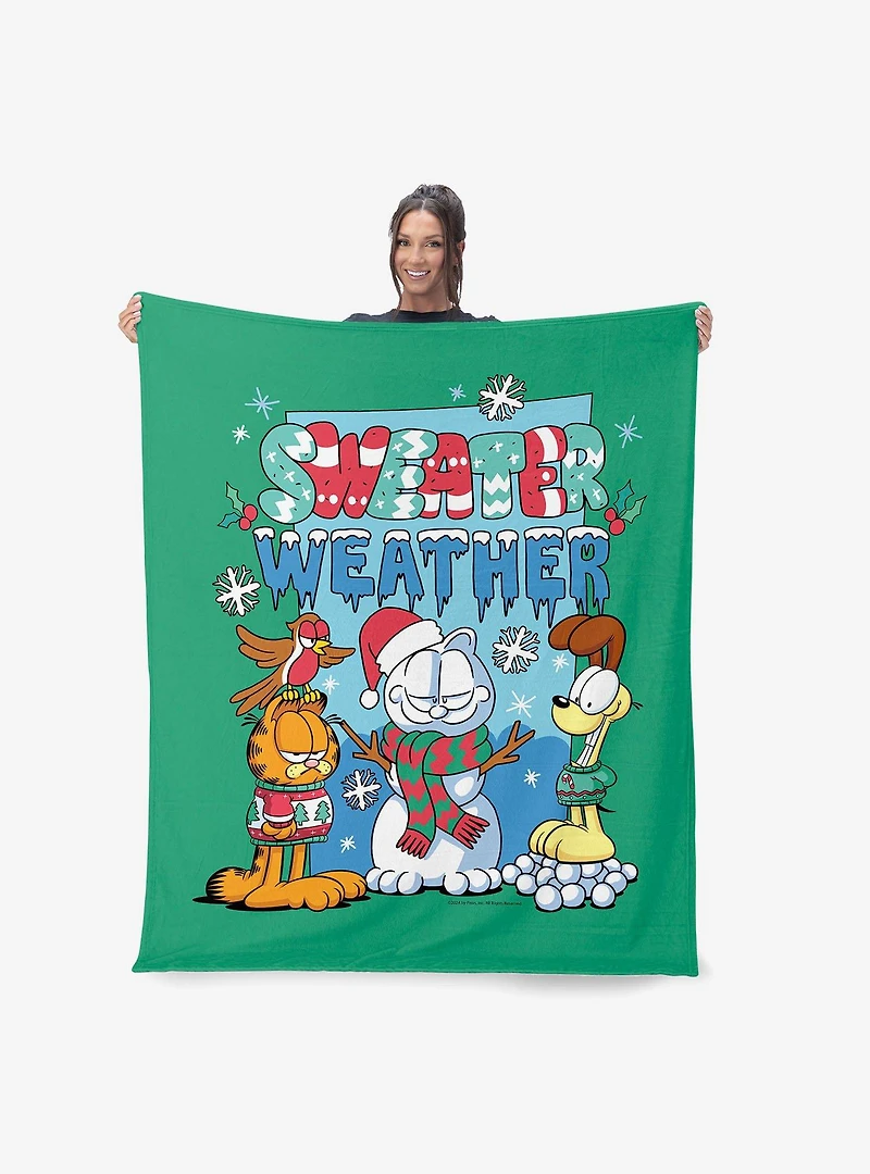 Garfield Sweater Weather 50x60" Silk Touch Throw Blanket
