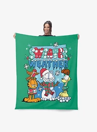 Garfield Sweater Weather 50x60" Silk Touch Throw Blanket