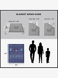 The Smurfs Merry Smurfy 50x60" Silk Touch Throw Blanket