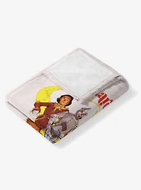 The Wizard of Oz Cast Poster Silk Touch Throw Blanket