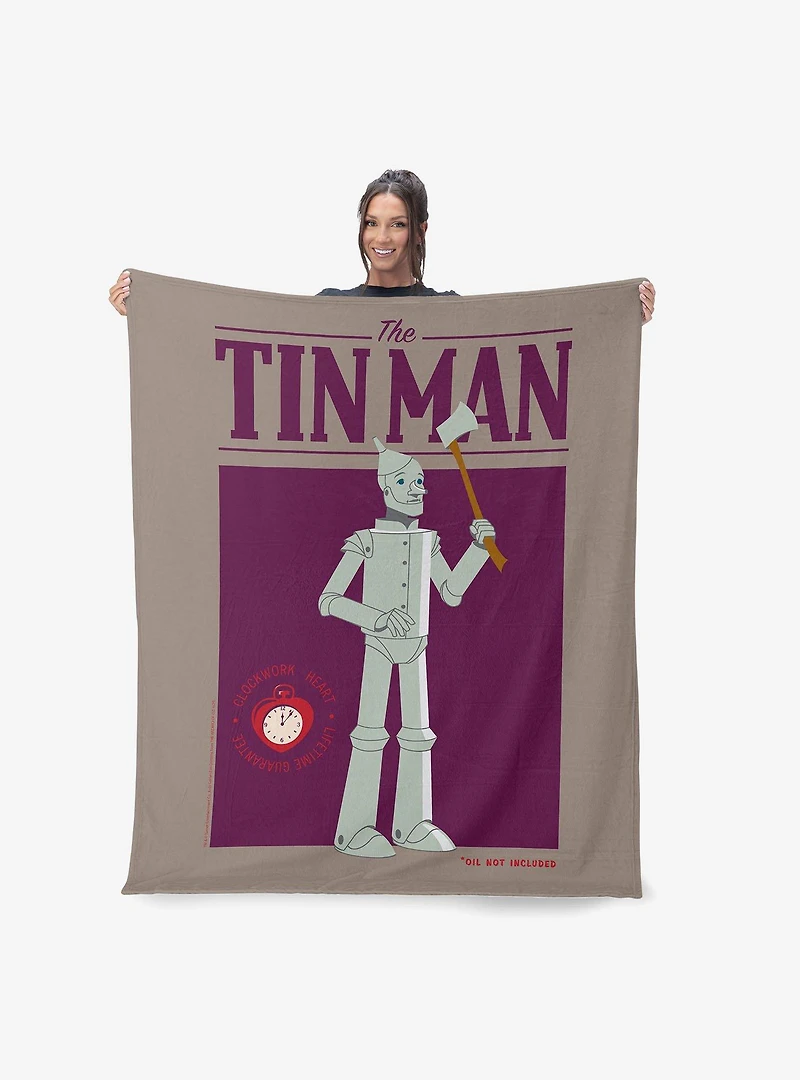 The Wizard of Oz Clockwork Heart Silk Touch Throw Blanket