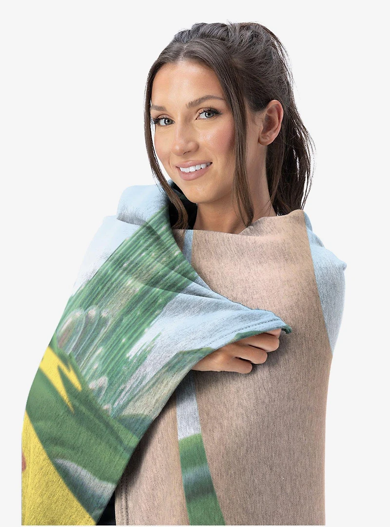 The Wizard of Oz No Place Like Home Silk Touch Throw Blanket
