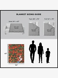 The Wizard of Oz Not In Kansas Silk Touch Throw Blanket
