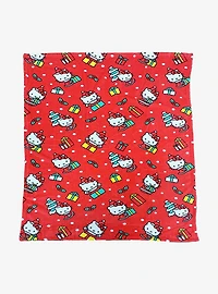 Hello Kitty Gifty Kitty Hugger Pillow & Throw Blanket Set