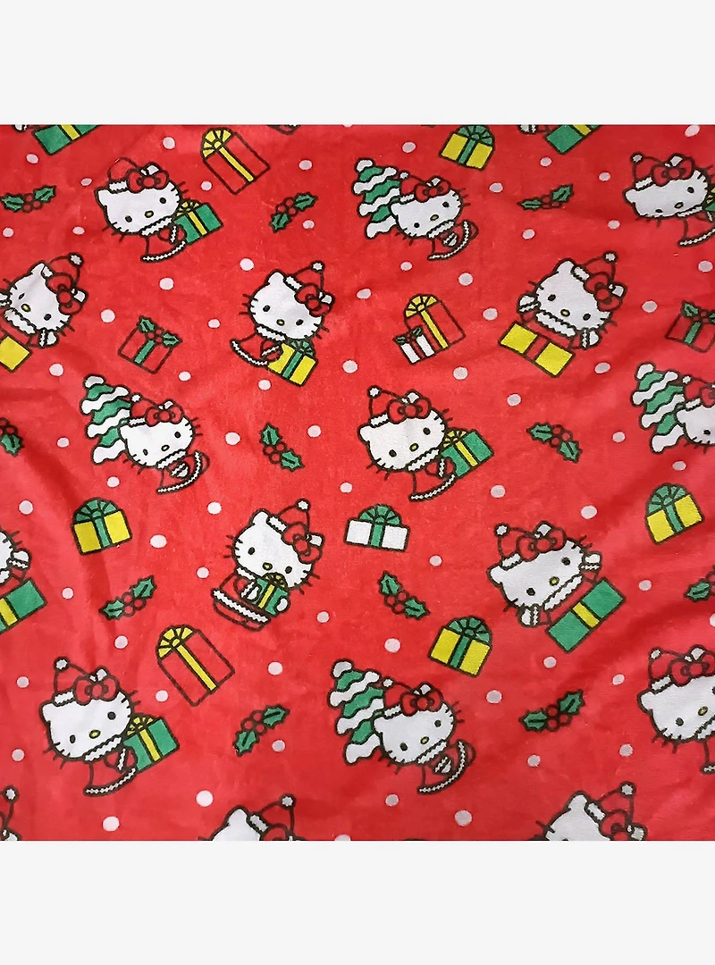Hello Kitty Gifty Kitty Hugger Pillow & Throw Blanket Set