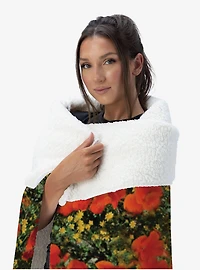 The Wizard of Oz Not In Kansas Silk Sherpa Touch Throw Blanket